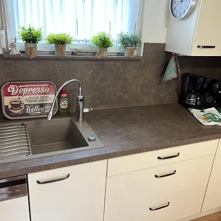 Apartment Erfurt-gemuetlich-sonnig-kueche-bad-garten-parken-pool-sauna-wlan-carogruen *